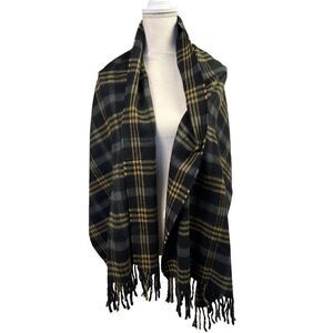 Unisex Warm‎ Cashmere Scarf Wrap Large Plaid Winter Shawl Stole Pashmina 68"x21"